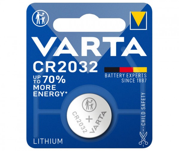 Batterie Knopfzelle CR2032 Varta 1-Pack