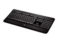 Logitech Tastatur Illuminated Keyboard K800 wireless