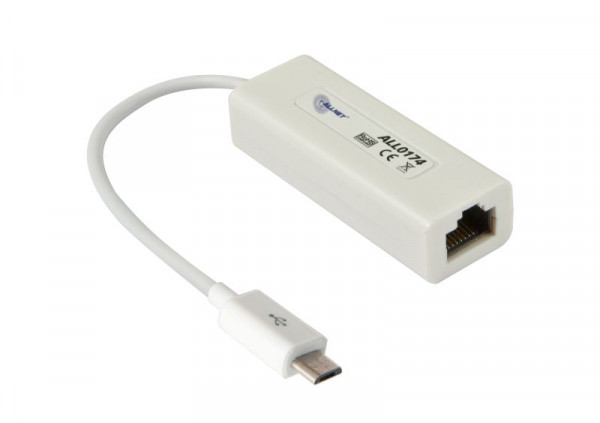 ALLNET Micro USB 2.0 -&gt; Fast Ethernet RJ45 Netzwerkkarte ALL0174
