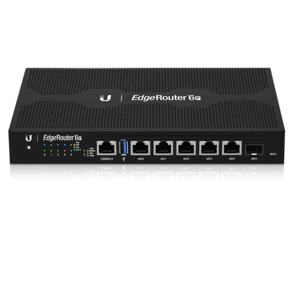 Ubiquiti EdgeRouter 6-Port with PoE, ER-6P