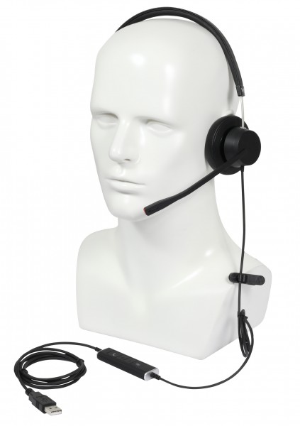 Plusonic wired Headset VT X140 monoaural