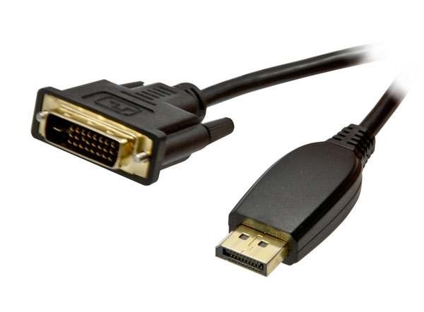 Kabel Video DisplayPort 1.1 =&gt; DVI-D 24+1, ST/ST, 1.5m, Full HD 1920*1080@60hz, Synergy21,