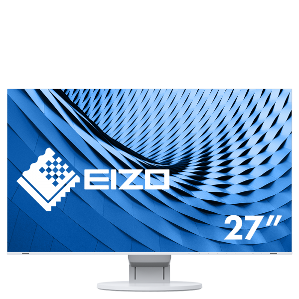 TFT 27&quot; EIZO FlexScan EcoView 4K UHD EV2785-WT Monitor weiß, IPS-Panel