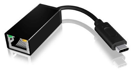 ICY Box Adapter, USB Type-C auf Ethernet (10/100 Mbit/s), IB-AC535-C,