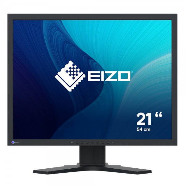TFT 21&quot;Zoll EIZO FlexScan Square S2134-BK Monitor schwarz 4:3 Format, IPS-Panel