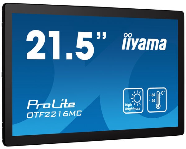 TFT-Touch 21,5&quot;/54,6cm iiyama ProLite OTF2216MC *schwarz* 16:9 - open frame