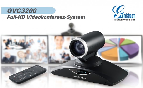 Grandstream VC GVC3200 Android Videokonferenzsystem inkl. GA