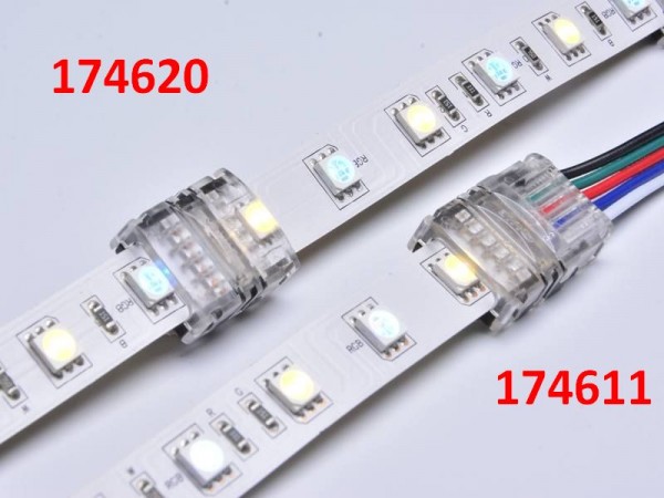 Synergy 21 LED FLEX Strip zub. Easy Connect Strip to Wire 12mm RGB-W