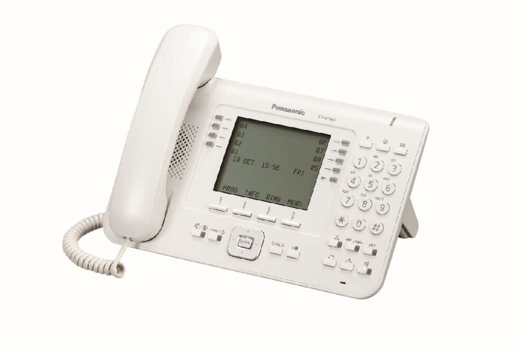 97857 - Panasonic KX-NT560NE Smart Desktop Phone weiss ...