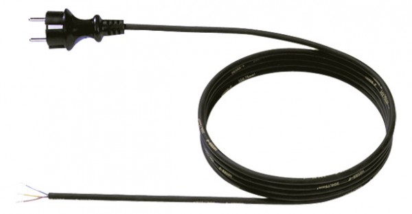 Bachmann Kabel, Zuleitung H07RN-F 3G1.50 5,0m schwarz 32/AEH