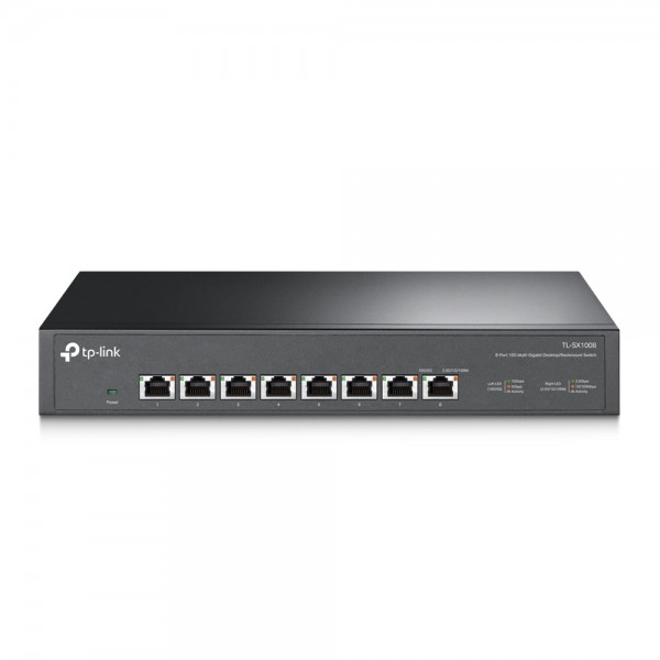 TP-Link - TL-SX1008 - 8-Port 10G Multi-Gigabit Switch