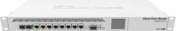 MikroTik Cloud Core Router CCR1009-7G-1C-1S+, 7x Gigabit, 1x Combo, 1x SFP+