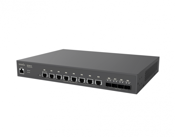 EnGenius Switch full managed Layer2+ 12 Port • 8x 10 GbE • 4x SFP+ • 13&quot; • ECS5512 • EnGenius Cloud