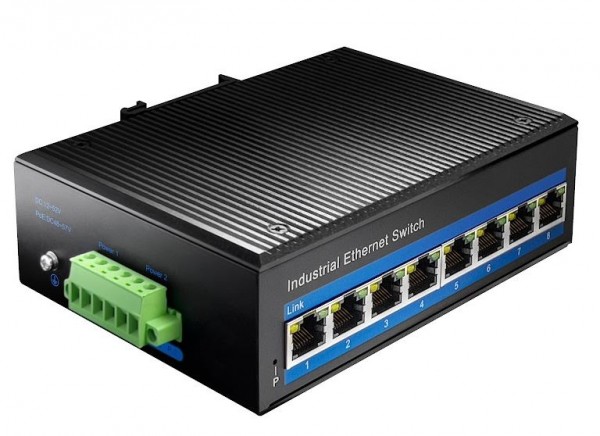 Cudy 8-Port Gigabit Industrial PoE Switch, IG1008P