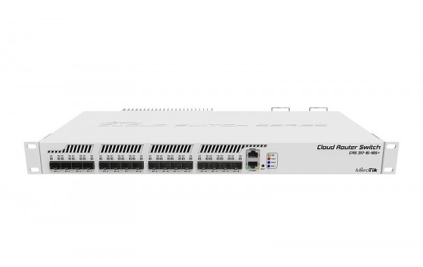 MikroTik Cloud Router Switch CRS317-1G-16S+RM, 16x SFP+, 1x Gigabit, Rackmount