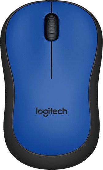 Logitech Maus M220 - kabellos *blau*