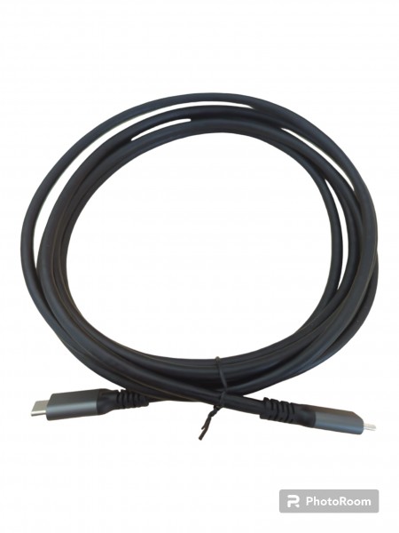 Kabel USB-C 3.1, 5,0m, C(St)/C(St), black, 10G/5A, Gen 2, E-Marker Chip, aktives PD USB-C