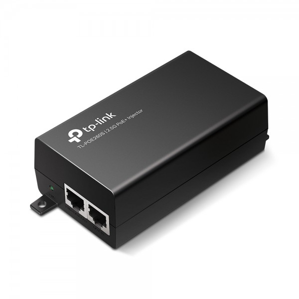 TP-Link - POE260S - PoE+ Injector Adapter PORT: 1× 2.5 Gigabit PoE Port