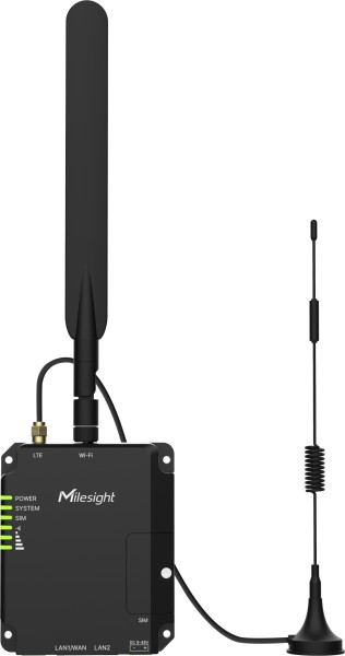 Milesight IoT Industrial Cellular Router, UR32S-L04EU-P 3G / 4G / Wi-Fi / POE