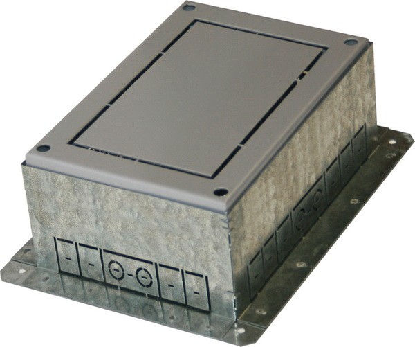 TEM Serie Modul Bodendose FLOOR BOX FLANGEMT 7 H=88mm