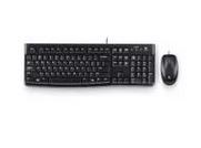 Logitech Set - MK120 Corded Keyboard and Mouse Combo *US International*