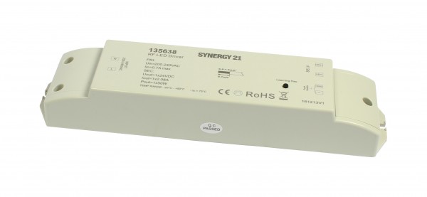 Synergy 21 LED Controller EOS 05 1-Kanal single color Controller+Netzteil CV - 24V/50W