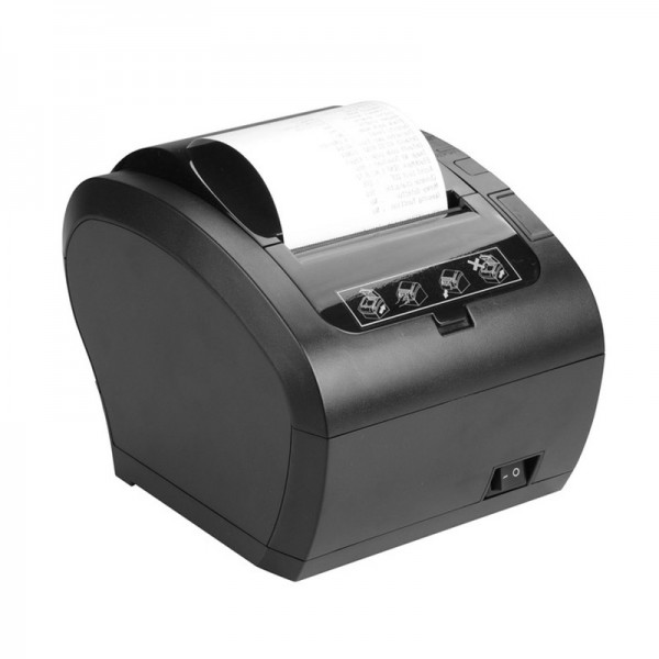 Bondrucker, Thermodruck ALL-CP306, USB &amp; LAN &amp; RS232, schwarz
