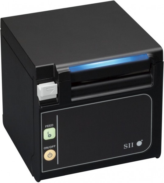 Kassendrucker/Bondrucker Seiko RP-E11, LAN, schwarz (RP-E11-K3FJ1-E-C5)