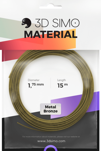 3Dsimo Filament Metall Bronze