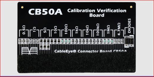 CableEye 780A / CB50A Resistance Cal. Ver. Board
