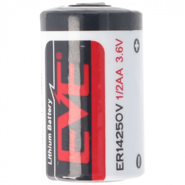 Batterie IoT ER14250 3,6V 1200mAh EVE 1/2AA Batterie -55 C bis 85 C Grad