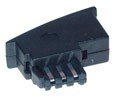 Kabel TK TAE-Adapter,flach,TAE-F -&gt; RJ11/RJ12, Bulkware, Synergy 21