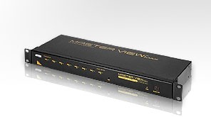 Aten KVM-Switch 8-fach VGA/PS2, Stackable