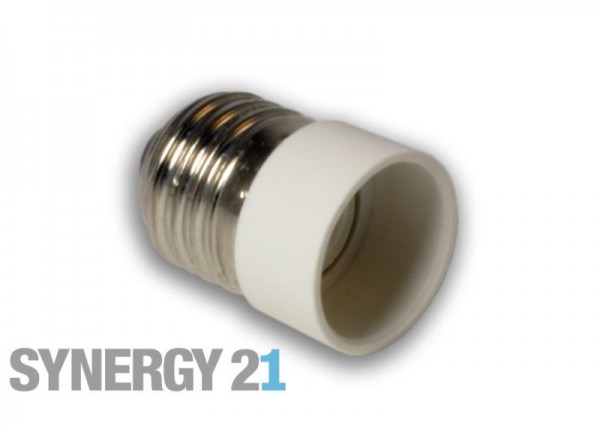 Synergy 21 LED Adapter für LED-Leuchtmittel E27-&gt;E14