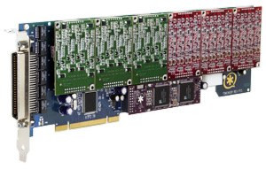 Digium PCI 24-Port a/b-Karte 24x FXO (TDM2406B)
