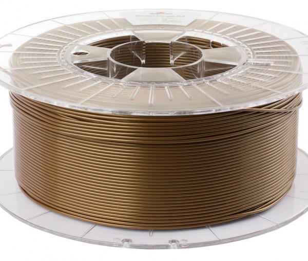 Spectrum 3D Filament / PLA Premium / 1,75mm / Pearl Bronze / Bronze / 1kg