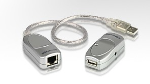 Aten USB Extender, bis zu 60m mit RJ-45 Kabel,