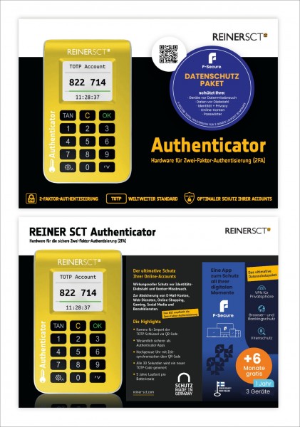 REINER SCT Authenticator - F-Secure Datenschutzpaket