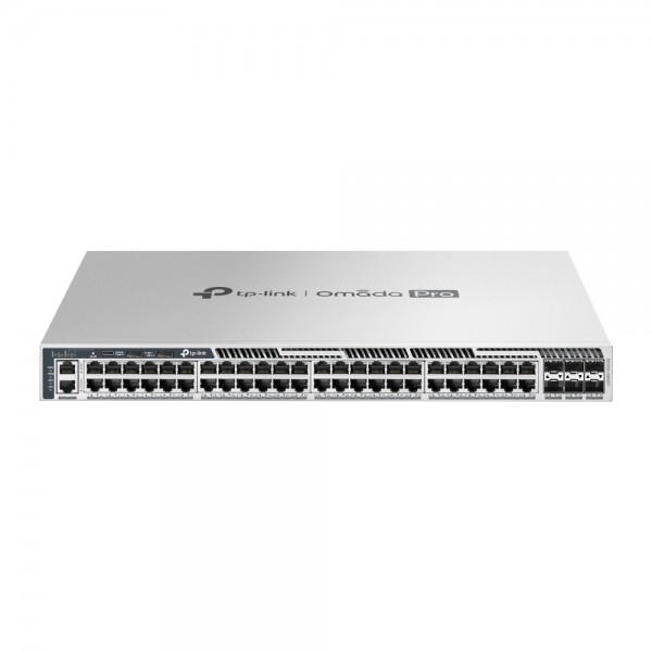 Omada PRO full managed Layer 3 Switch • 54 Port • 48x 2.5GbE, 6x SFP28 • Omada PRO • S6500-48M6Y