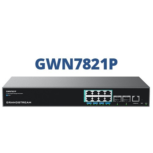 Grandstream GWN7821P Layer 3 Multi-Gigabit-Netzwerk-Switches