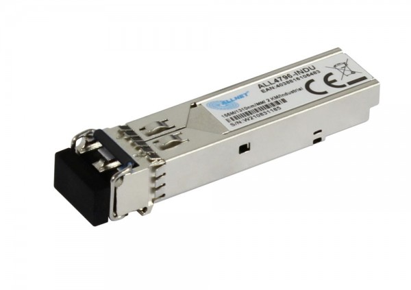 ALLNET Switch Modul ALL4796-INDU SFP(Mini-GBIC), 100Mbit, FX/LC, 2Km, Multimode, Industrial -40/+85 Grad,