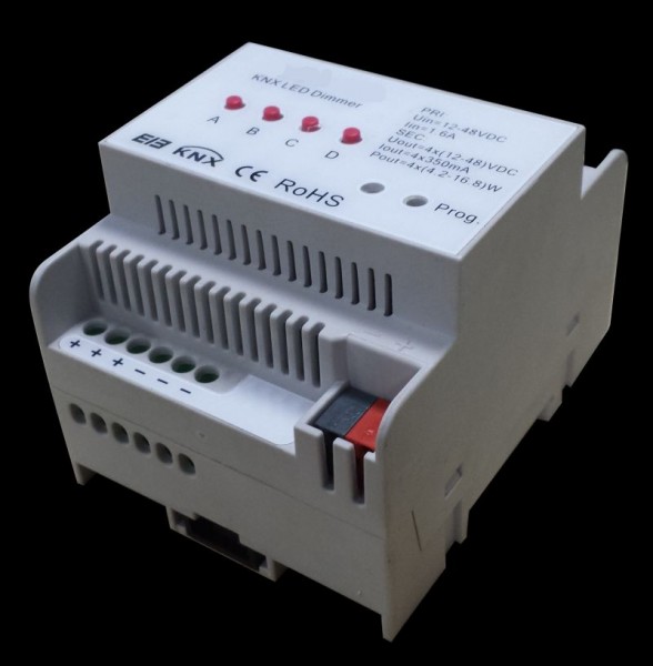 Synergy 21 LED Controller EOS 08 KNX Dimmer 4*350mA Hutschiene