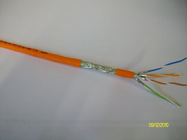 Voka 1000MHz Kabel CAT7 Halo S-STP(S/FTP) XLAN 500m Trommel Orange, Dca,