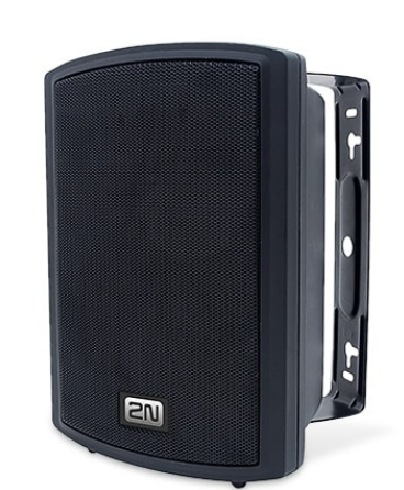 2N Audio SIP Speaker black Wandmontage