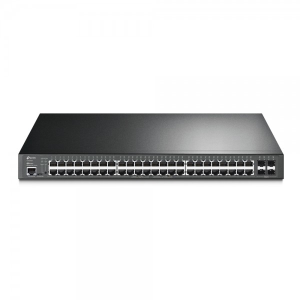 TP-Link Switch full managed Layer2+ 52 Port Â• 48x 1 GbE Â• 4x SFP Â• PoE Budget 384 Watt Â• 48x PoE at Â• 4x SFP Â• 19? Â• Omada Â• SG3452P