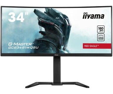 TFT 34,0&quot;/86,4cm Iiyama G-Master GCB3481WQSU Red Eagle 21:9 curved