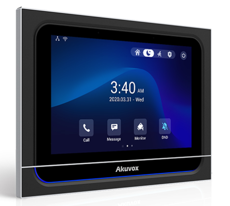 Akuvox Indoor-Station X933W Touch Screen, Android, Wi-Fi, black