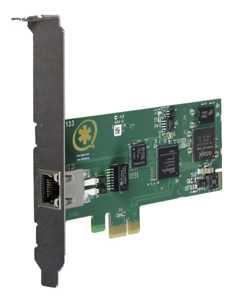 Sangoma One (1) span digital T1/E1/J1/PRI PCI-Express Card
