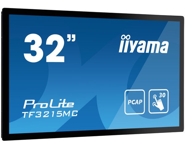 TFT-Touch 31,5&quot;/80,0cm iiyama ProLite TF3215MC *schwarz* 16:9 - open frame, 24/7