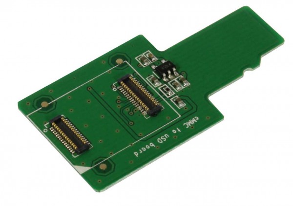 Rock 4/E/C+/3A/5 zbh. eMMC to Micro-SD Adapter